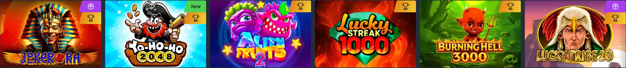Slots & Spielautomaten Jet Casino